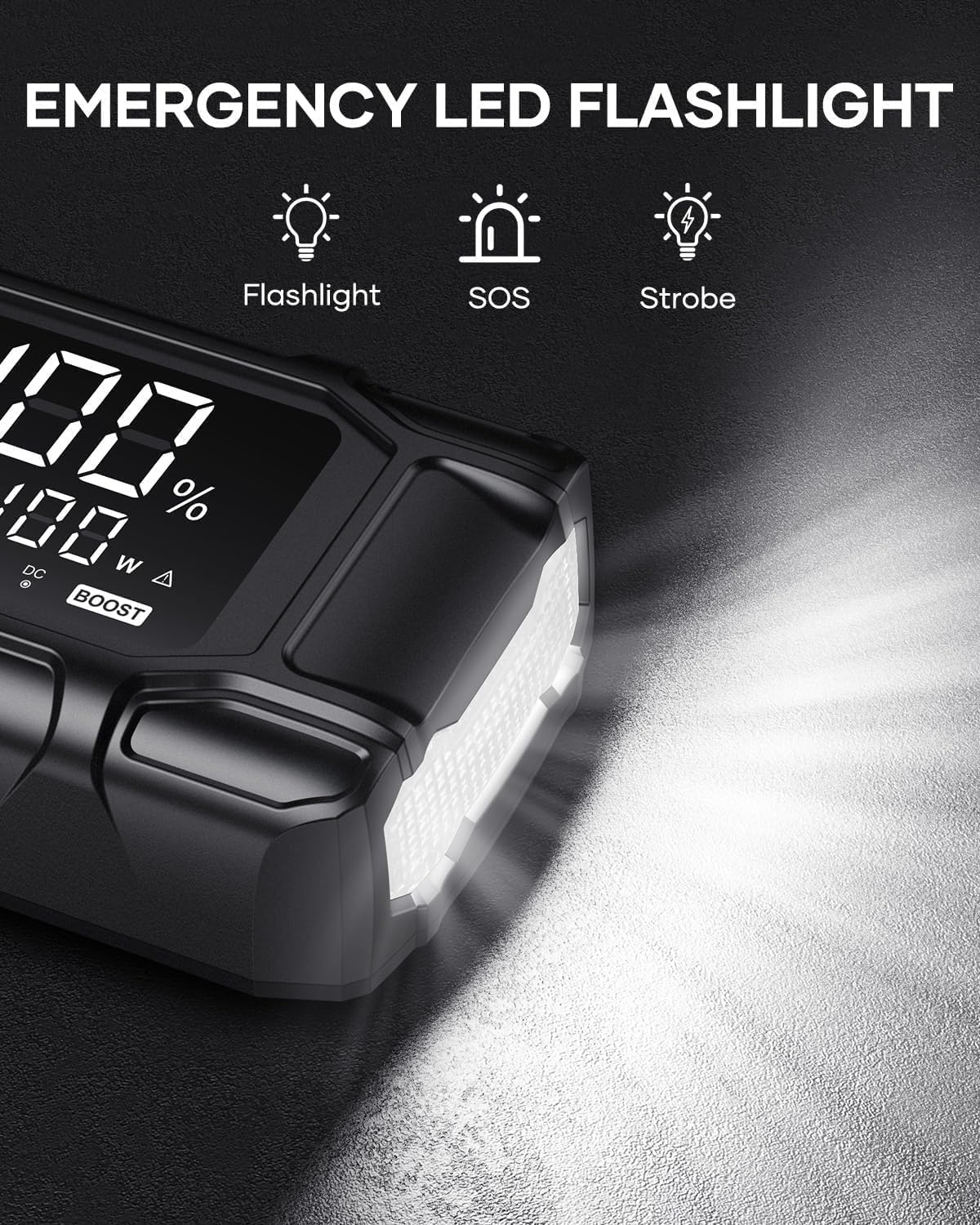 Thumbnail 5 de FLYLINKTECH BD10 26800mAh 8000A Car Jump Starter