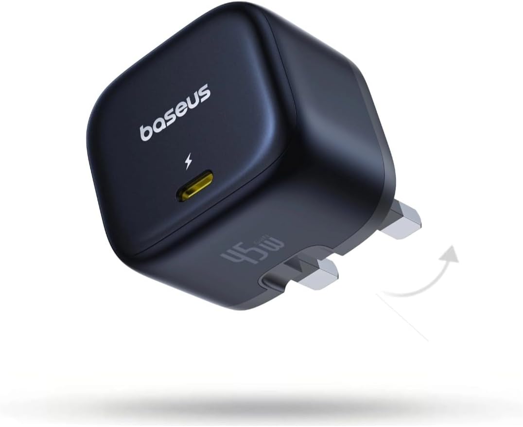 Detalle de Baseus 45W PPS Fast Charger for Laptop and Phone