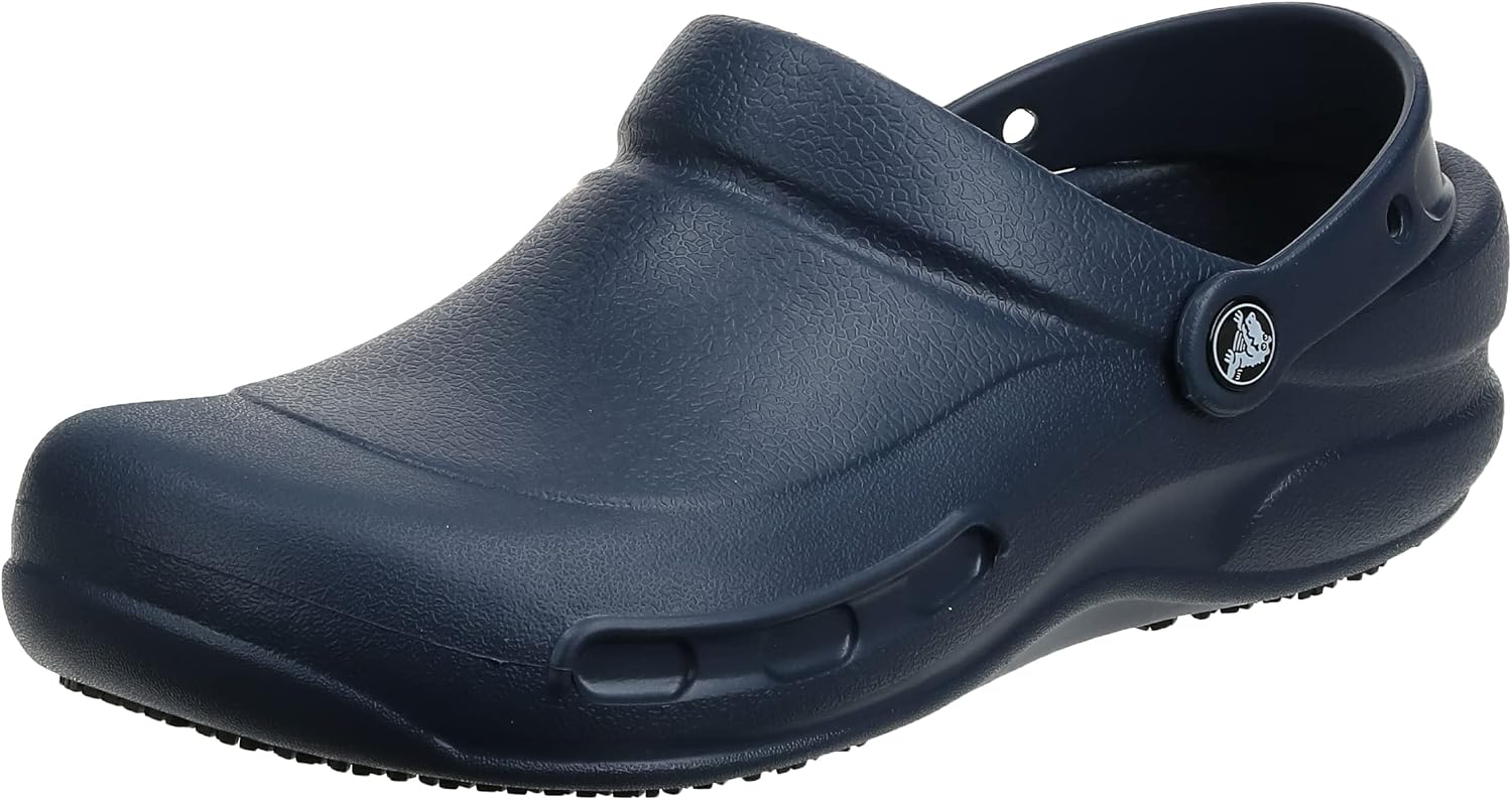 Thumbnail 3 de Crocs Unisex Bistro Clogs, Navy (UK 5/6) – Practical Footwear for Service Environments