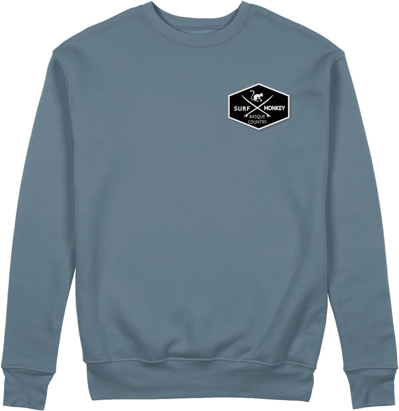 Detalle 2 de Surf Monkey Felpa con collo rotondo e patch ricamato Surf Monkey
