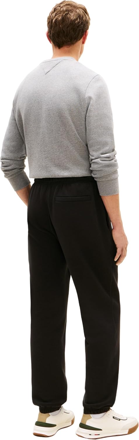 Detalle de Tommy Hilfiger Men’s Essential Fleece Drawstring Jogging Bottoms