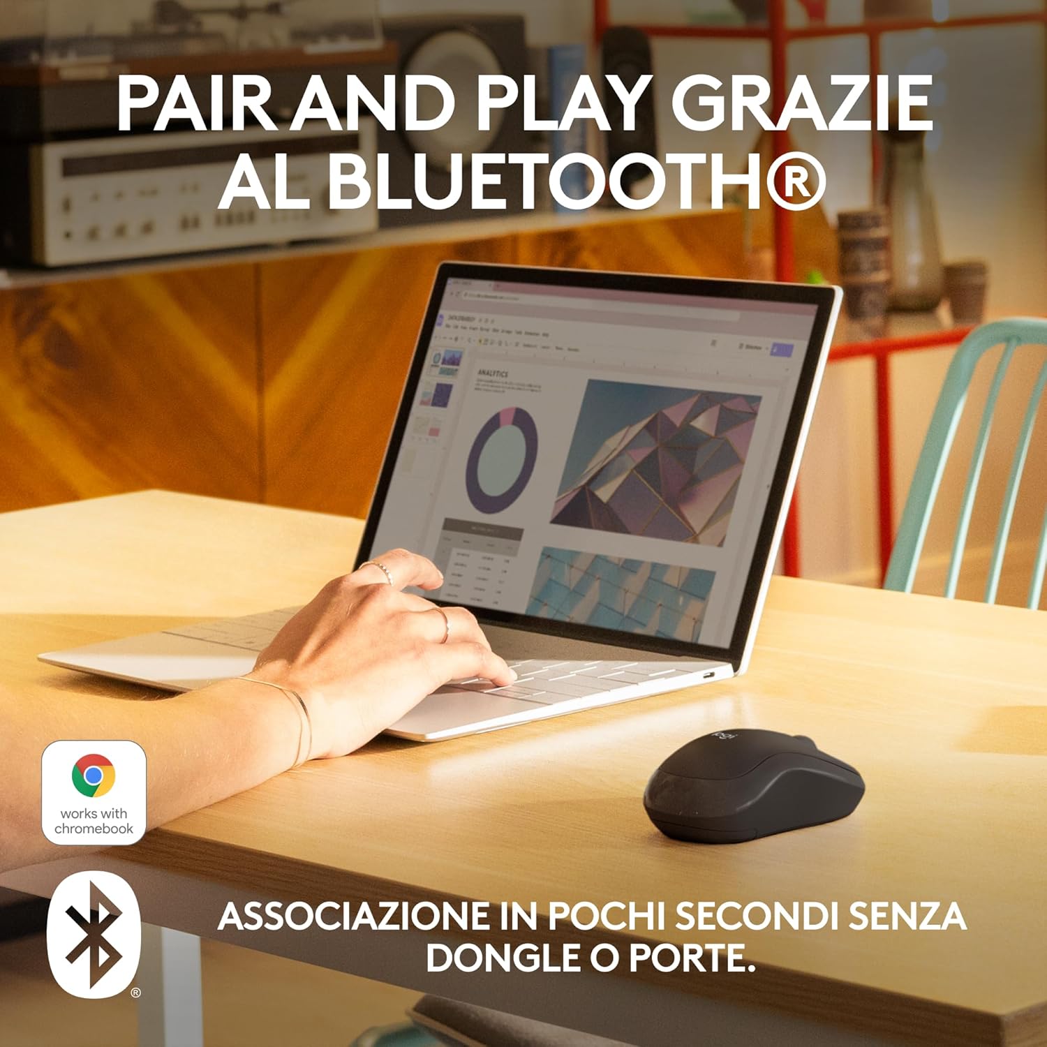 Thumbnail 1 de Logitech M240 Silenzioso Bluetooth Mouse 18 mesi