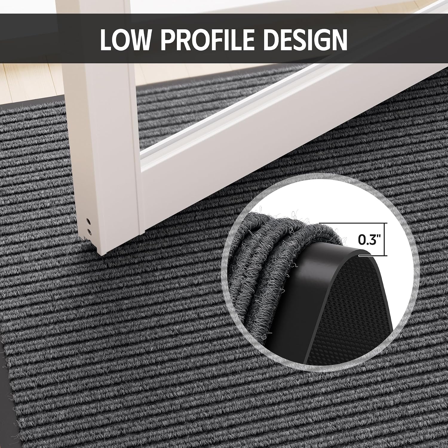 Detalle 2 de EZ2LIVE Indoor Outdoor Doormat, 29.5 x 17