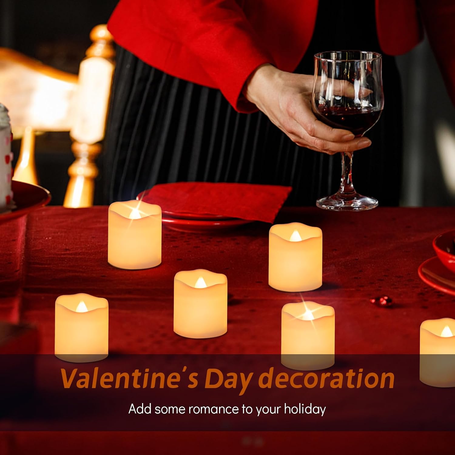 Detalle 2 de CNMTCCO LED Candle Lights 24pcs