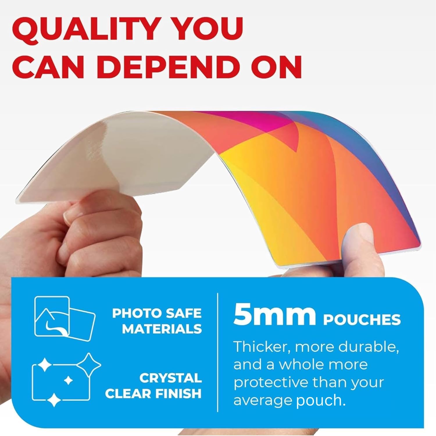 Detalle 2 de Simply Cool 5 Mil Thermal Laminating Pouches, 100 Count, 9 x 11.5-Inch