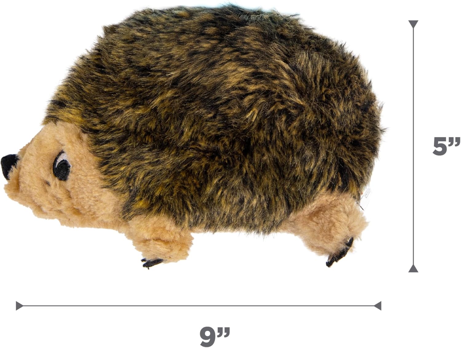 Detalle de Outward Hound Hedgehogz Plush Dog Toy, Medium