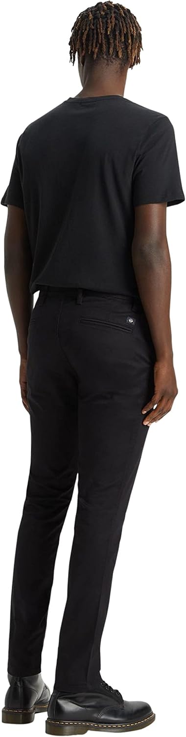 Detalle de Dockers Men's Alpha Original Skinny Trousers in Stretch Twill