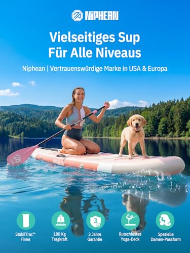 Thumbnail 1 de Niphean Stand Up Paddling Board mit Sitz – Stabil, vielseitig und für Anfänger geeignet