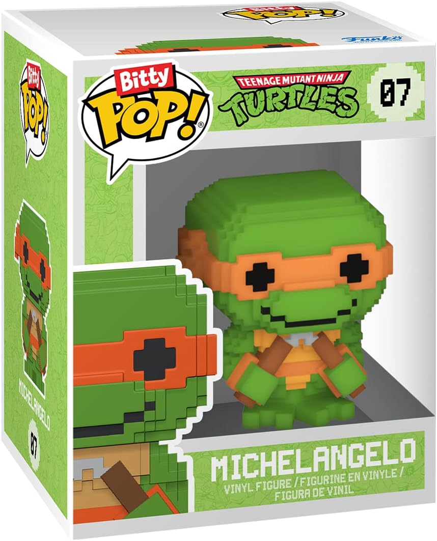 Thumbnail 21 de Funko TMNT Bitty Pop! Colección con Sorpresa y Repisa Apilable 🐢