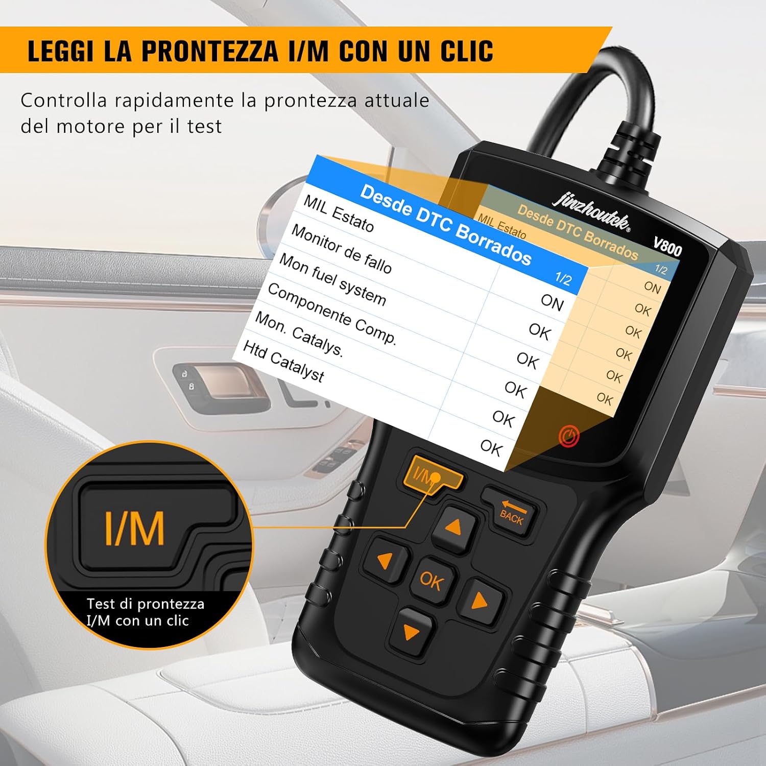 Thumbnail 4 de OBD2 Auto Diagnosi Scanner diagnostico OBD2 per auto