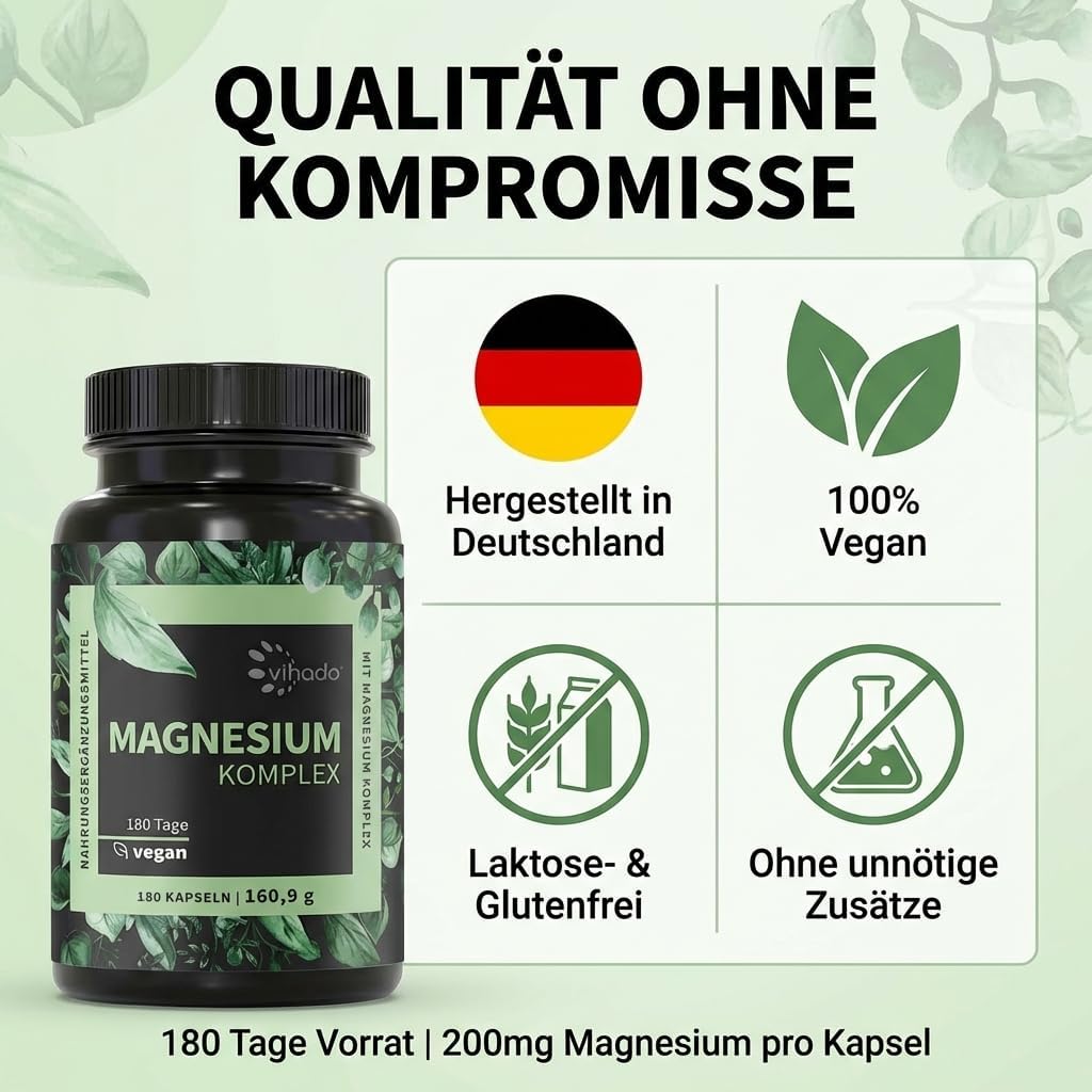 Thumbnail 4 de Vihado Magnesium Komplex 200 mg pro Kapsel