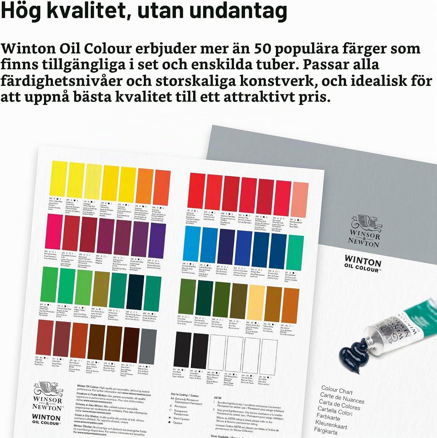 Detalle de Winsor & Newton Winton oljefärg Dioxazinlila, 200 ml