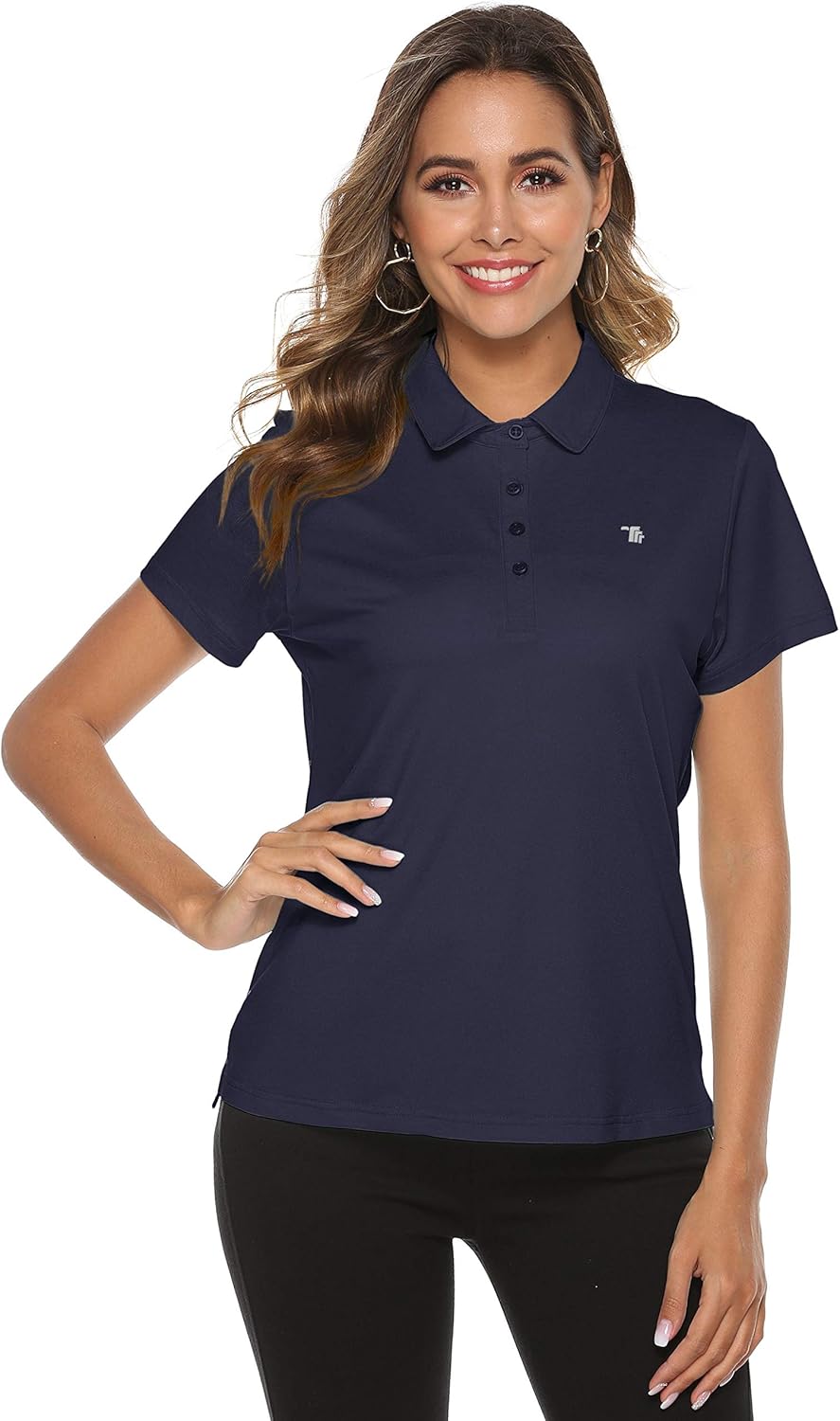 Thumbnail 1 de YSENTO Damen Golf Poloshirt Kurzarm – schnelltrocknend, atmungsaktiv und mit UPF 30+