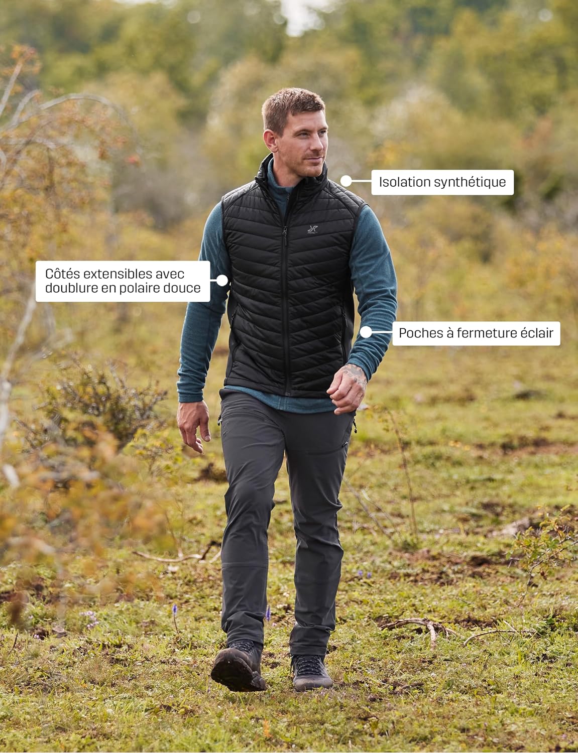 Thumbnail 5 de RevolutionRace Radical Insulate Vest pour Femme – Gilet léger et isolant pour l’extérieur