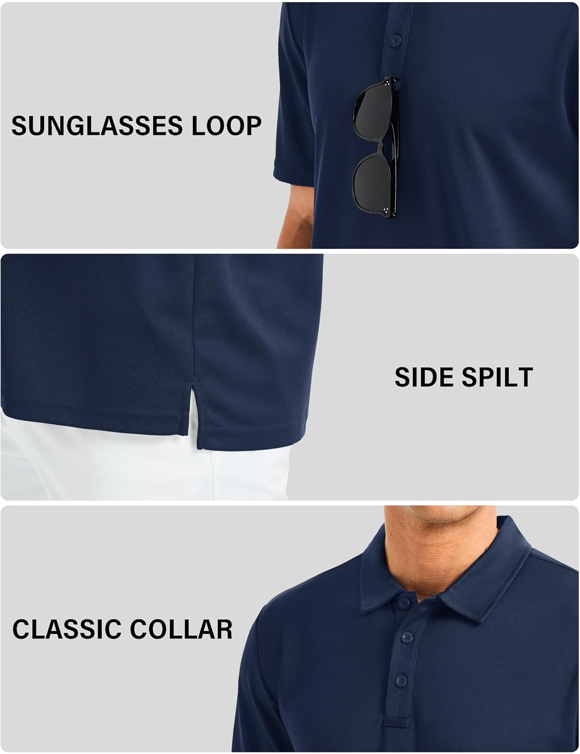 Thumbnail 3 de MAGCOMSEN Men's Polo Quick Dry