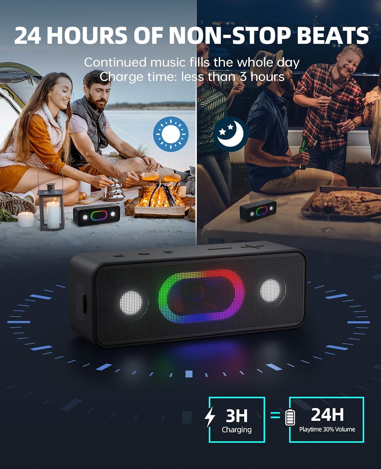 Thumbnail 3 de Ortizan Bluetooth Speaker