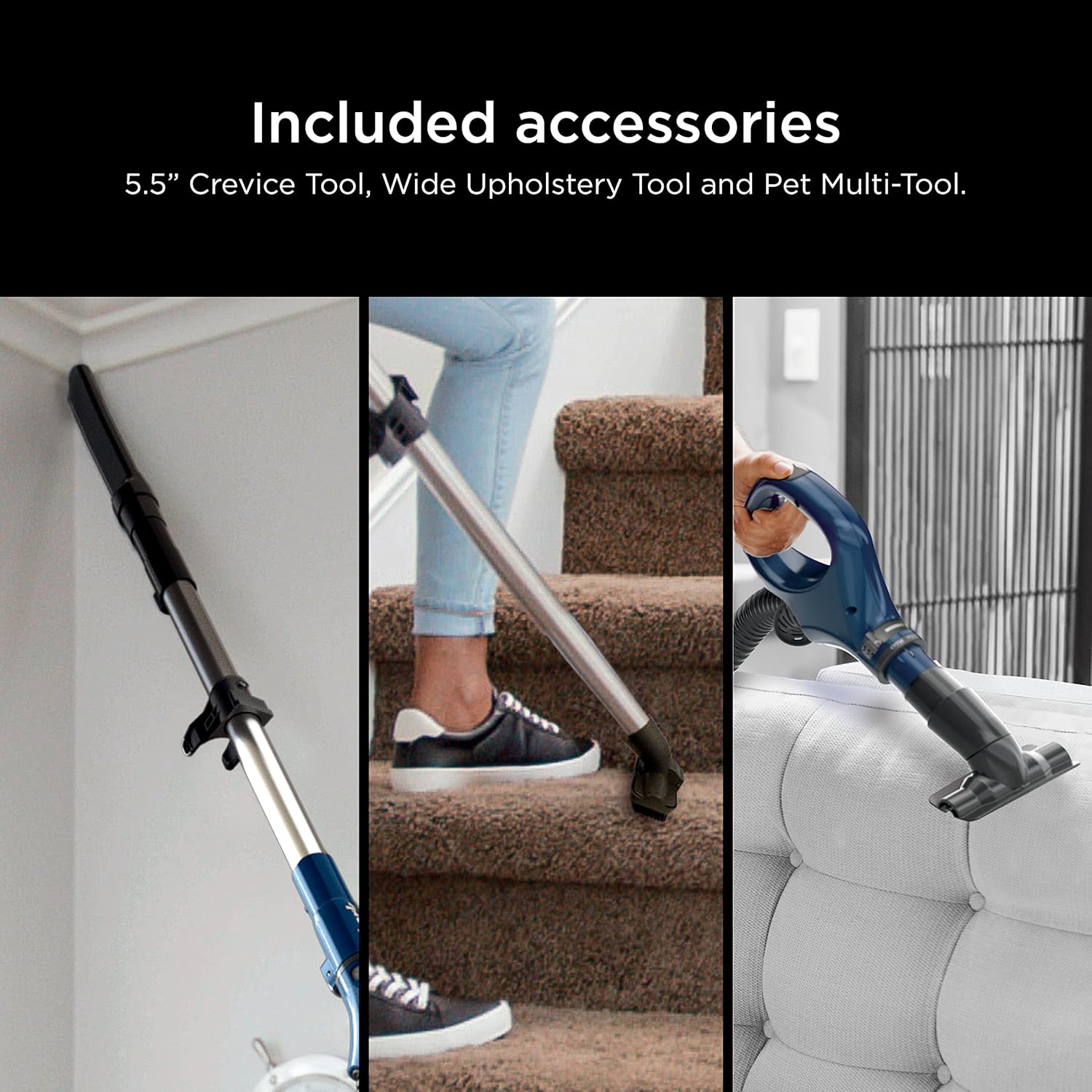 Thumbnail 6 de Shark NV151 Navigator Swivel Pro Complete Upright Vacuum with HEPA Filtration in Navy