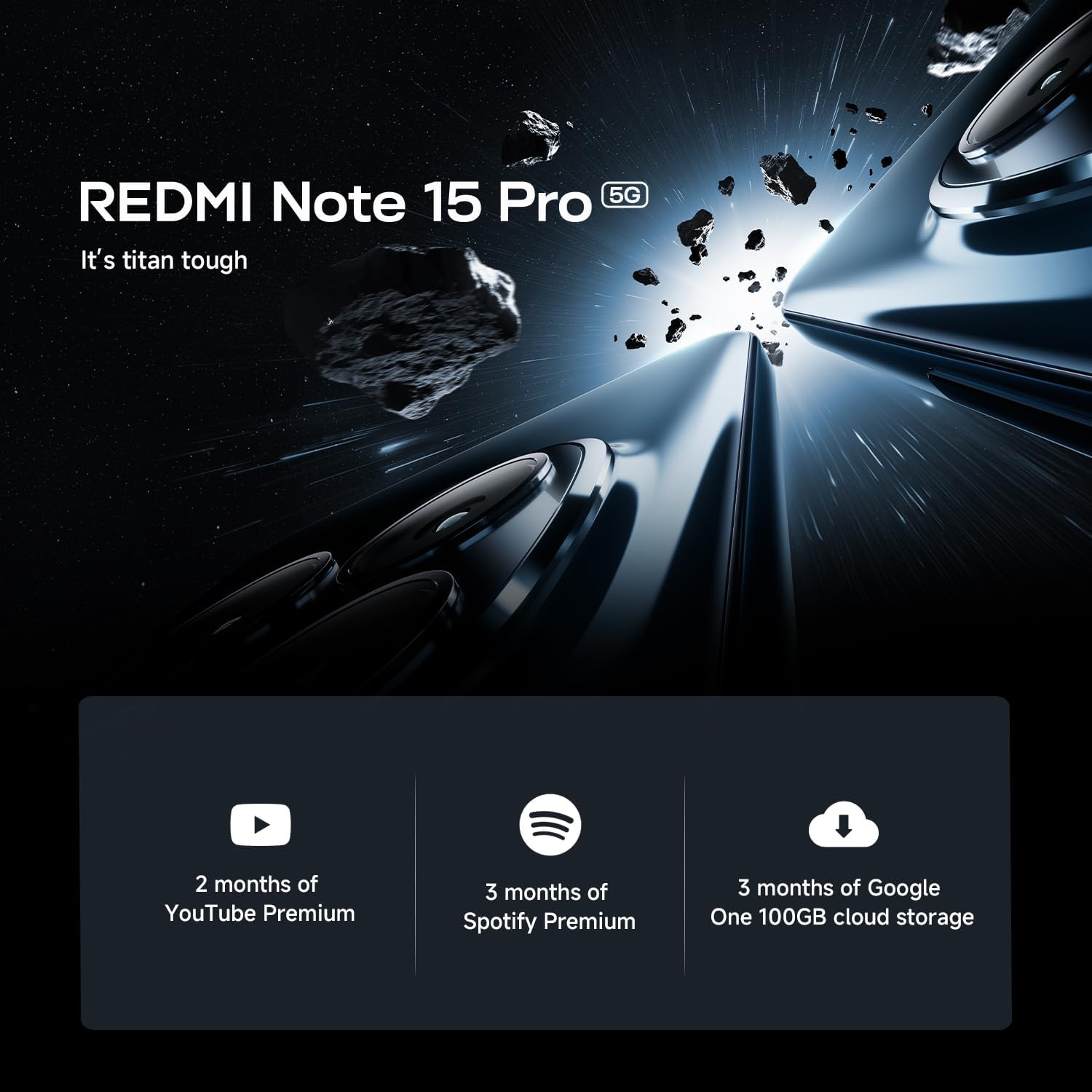 Detalle de XIAOMI Redmi Note 15 Pro 5G (8+512 GB) review: solid all-rounder with a massive 6580mAh battery