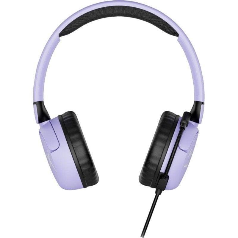 Detalle de Auriculares HyperX Cloud Mini con cable minijack: cancelación de ruido y limitador de volumen
