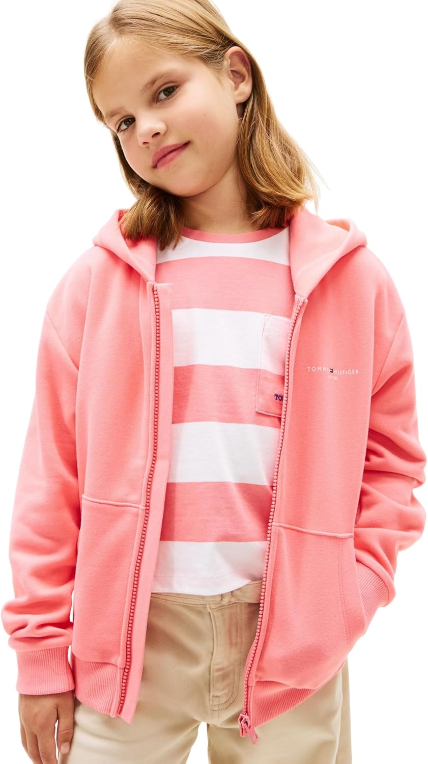 Thumbnail 4 de Tommy Hilfiger Mini Corp Zip Through Hoodie Ks0ks00726 – Felpa unisex per bambini e ragazzi