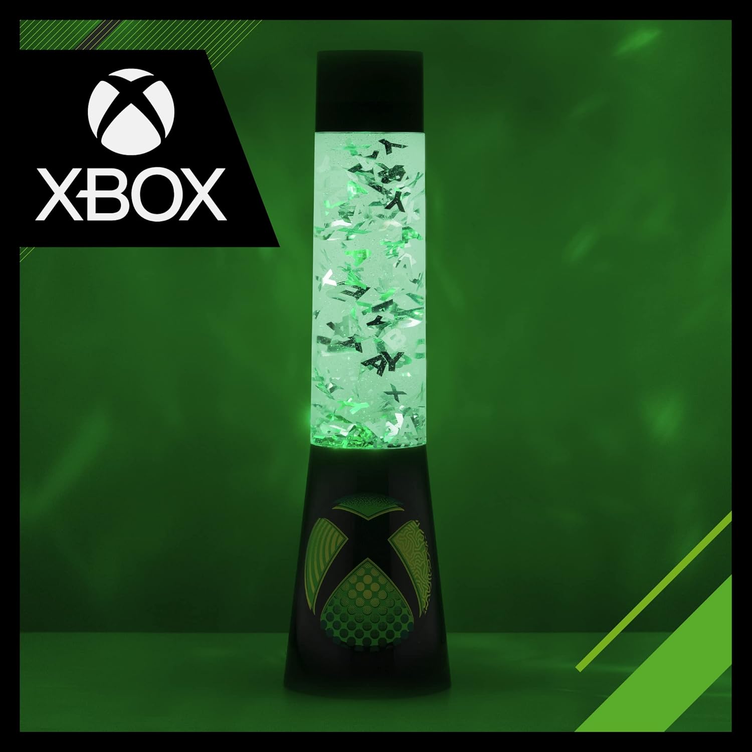 Thumbnail 5 de Xbox Glitter Liquid Flow Lamp with Floating Controller Icons – Paladone