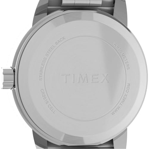 Detalle 1 de Timex T2H371 Reloj de cuarzo para mujer, acero