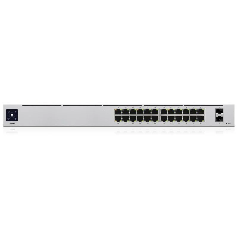Detalle de Ubiquiti USW-24-POE Gen2: Switch gestionable de 24 puertos Gigabit PoE con 2 SFP