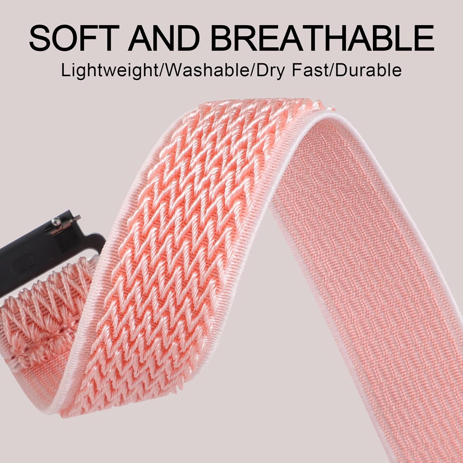 Thumbnail 2 de 8‑Colour 20mm Nylon Quick Release Watch Straps for Garmin and More