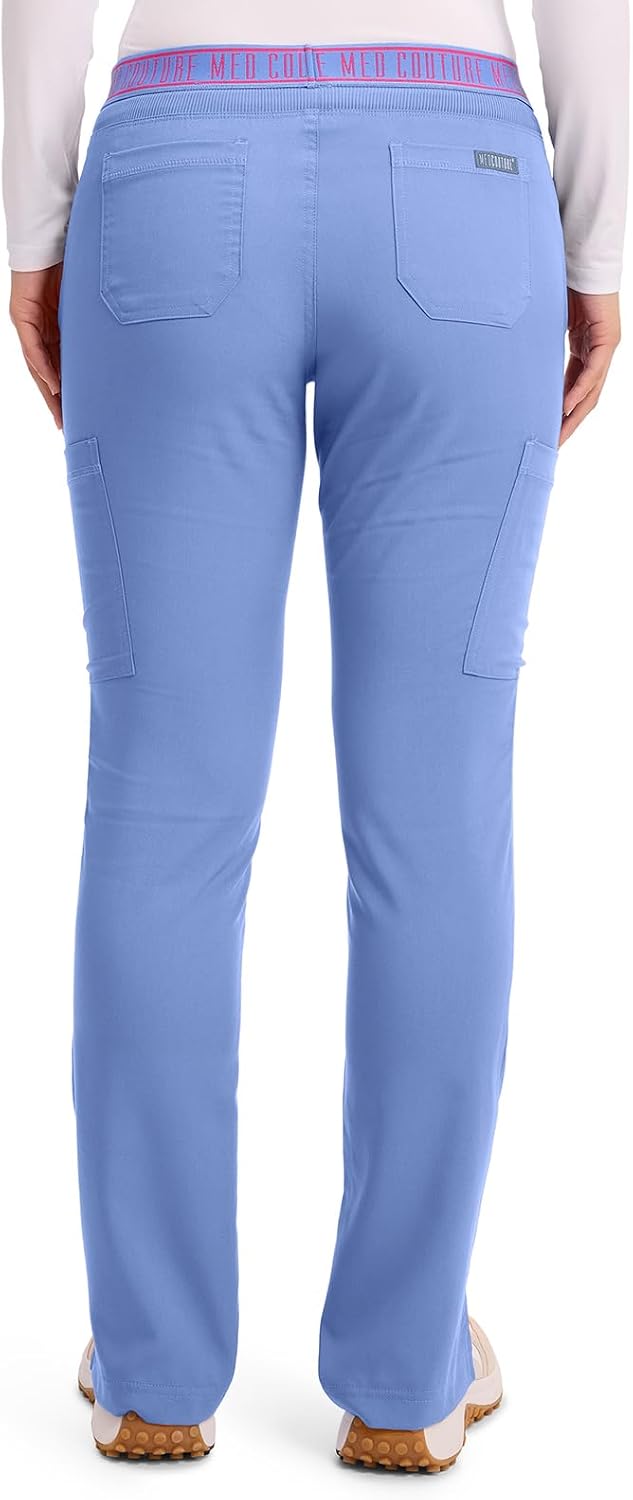 Thumbnail 3 de Med Couture Women's Yoga Pull-On Pant with 7 Pockets (MC7739)
