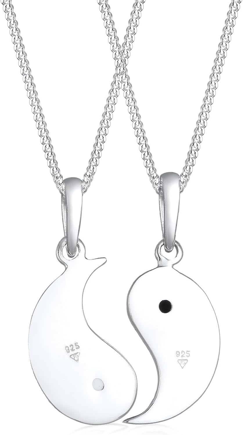 Thumbnail 3 de Elli Yin Yang Silberkette 45 cm