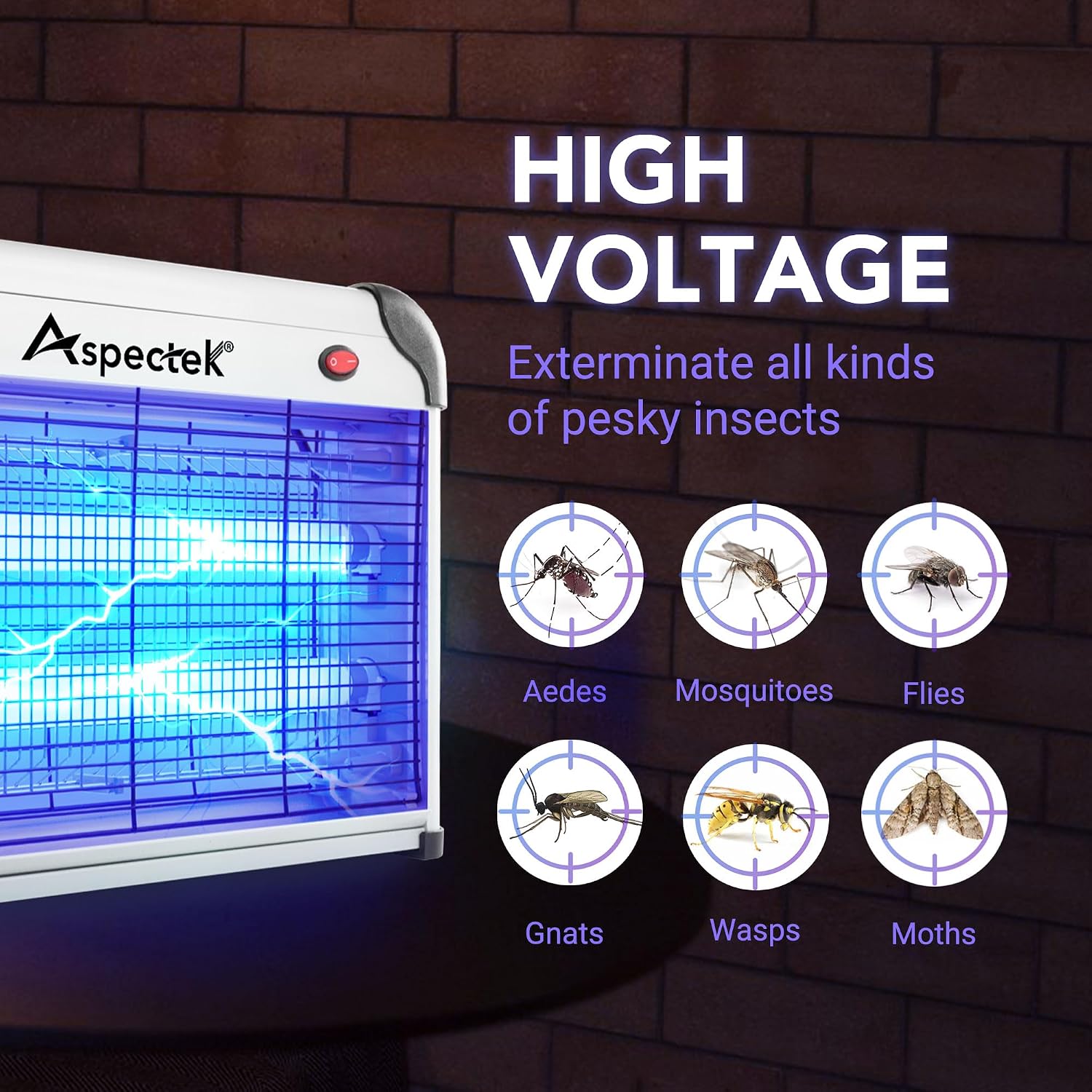 Thumbnail 3 de ASPECTEK Lámpara antimosquitos 20W