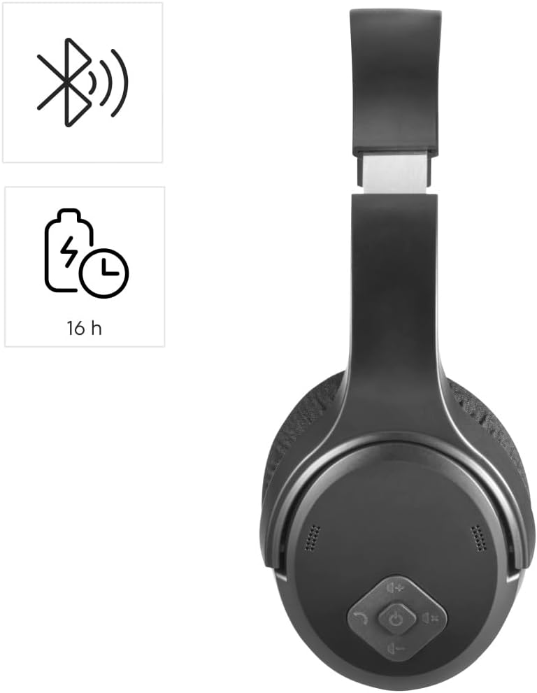 Thumbnail 1 de Hama Funkkopfhörer für TV 2,4 GHz (Over-Ear) mit Lautstärkeregler und 3 Audio-Modi, Dual-Verbindung & bis zu 16 h Laufzeit – schwarz