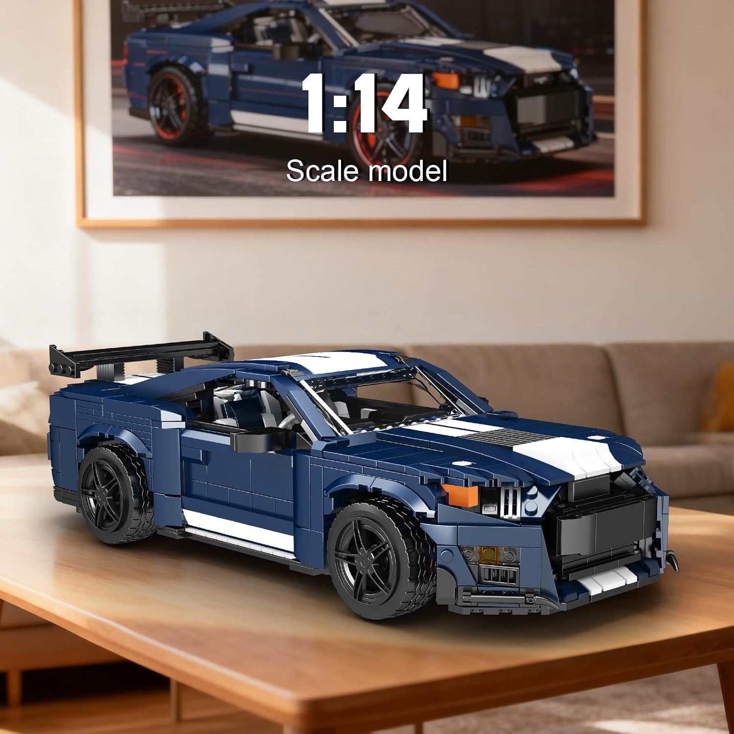 Thumbnail 3 de Mould King 10208 Supercar Building Block Model (1556 Pieces) – Static Version