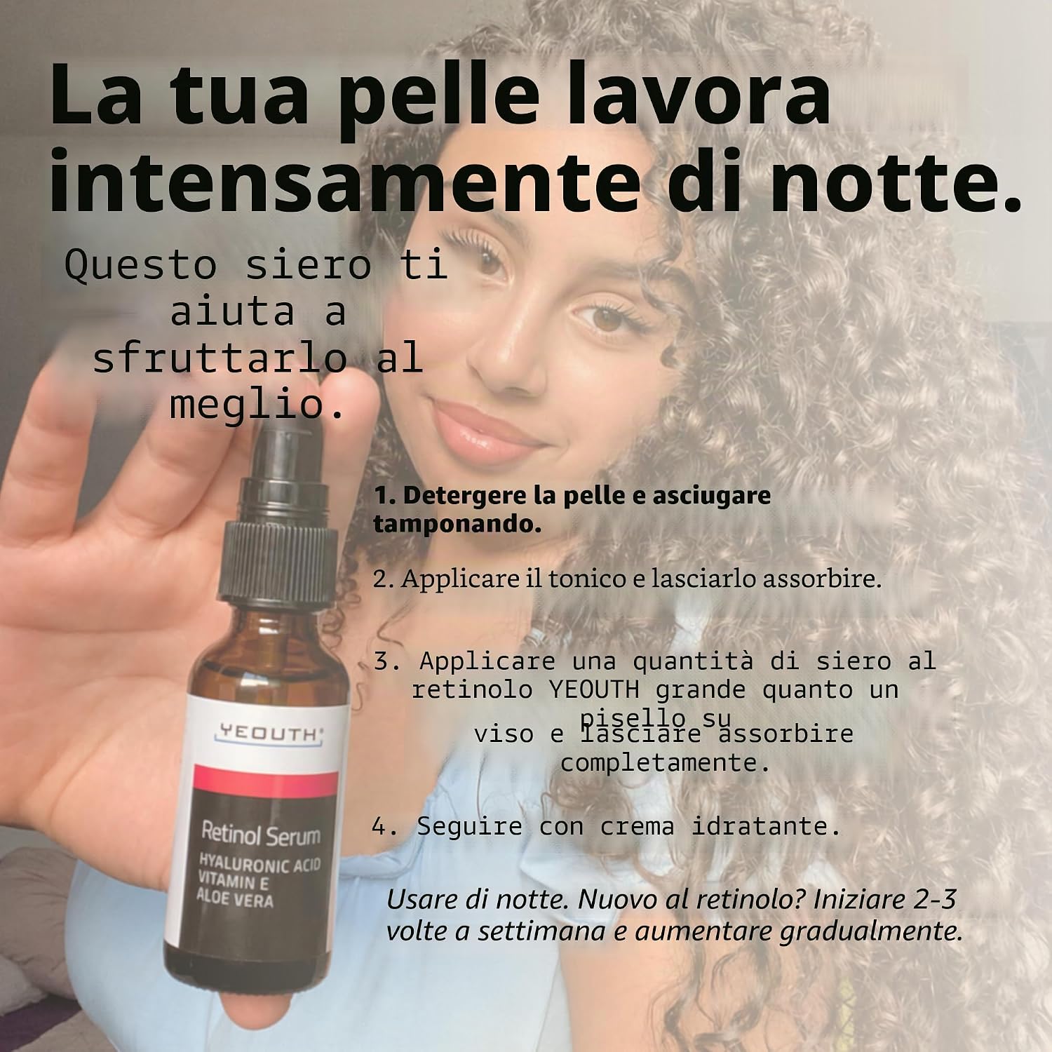 Thumbnail 6 de YEOUTH Retinolo Viso Siero 30 ml