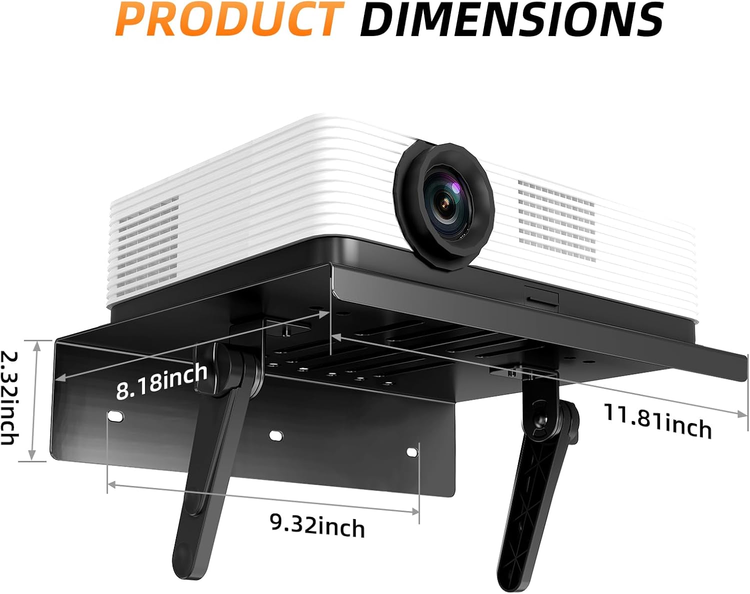 Detalle de CABTE Metal Projector Mount 20kg support