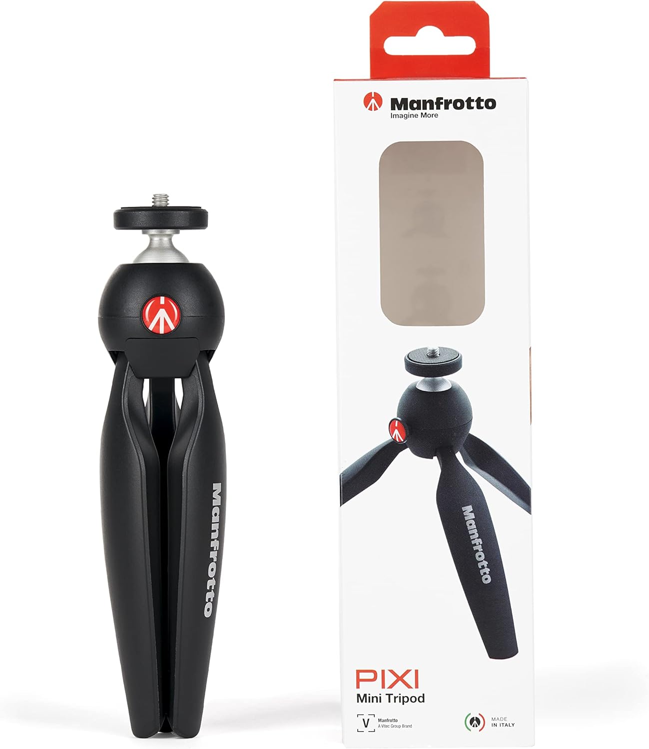 Detalle 2 de Manfrotto PIXI MTPIXIMII-B — Trépied de table compact pour appareil photo numérique
