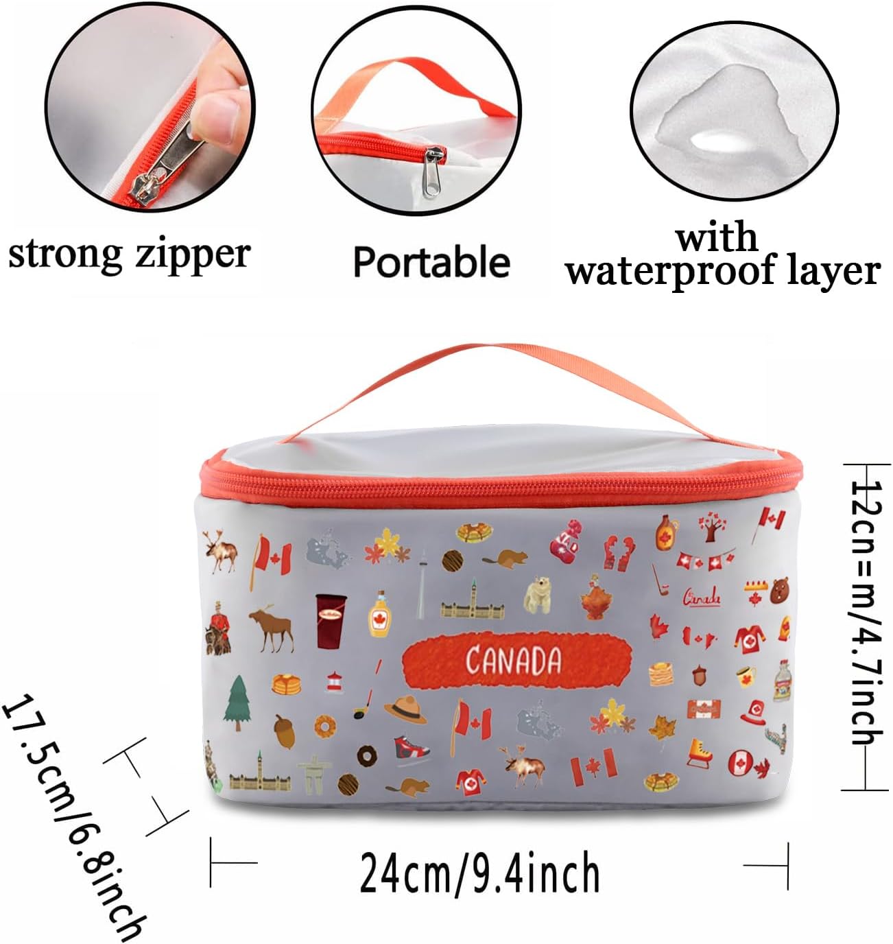 Detalle 2 de PXTIDY Travel Cosmetic Case, Polyester
