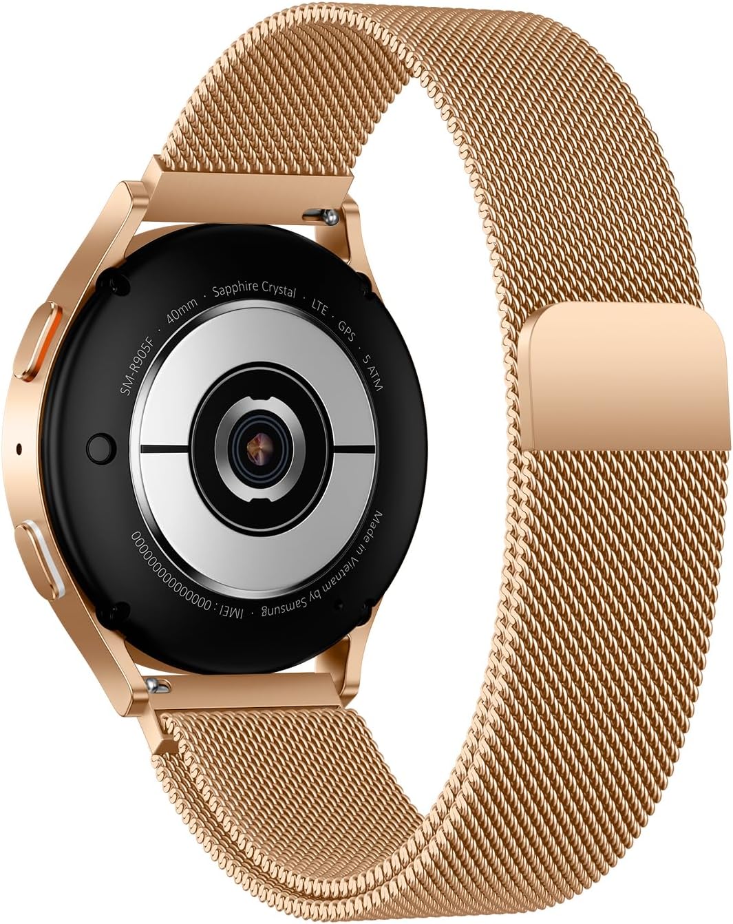 Detalle 2 de LYYLTX Mesh Edelstahl Uhrenarmband 20mm