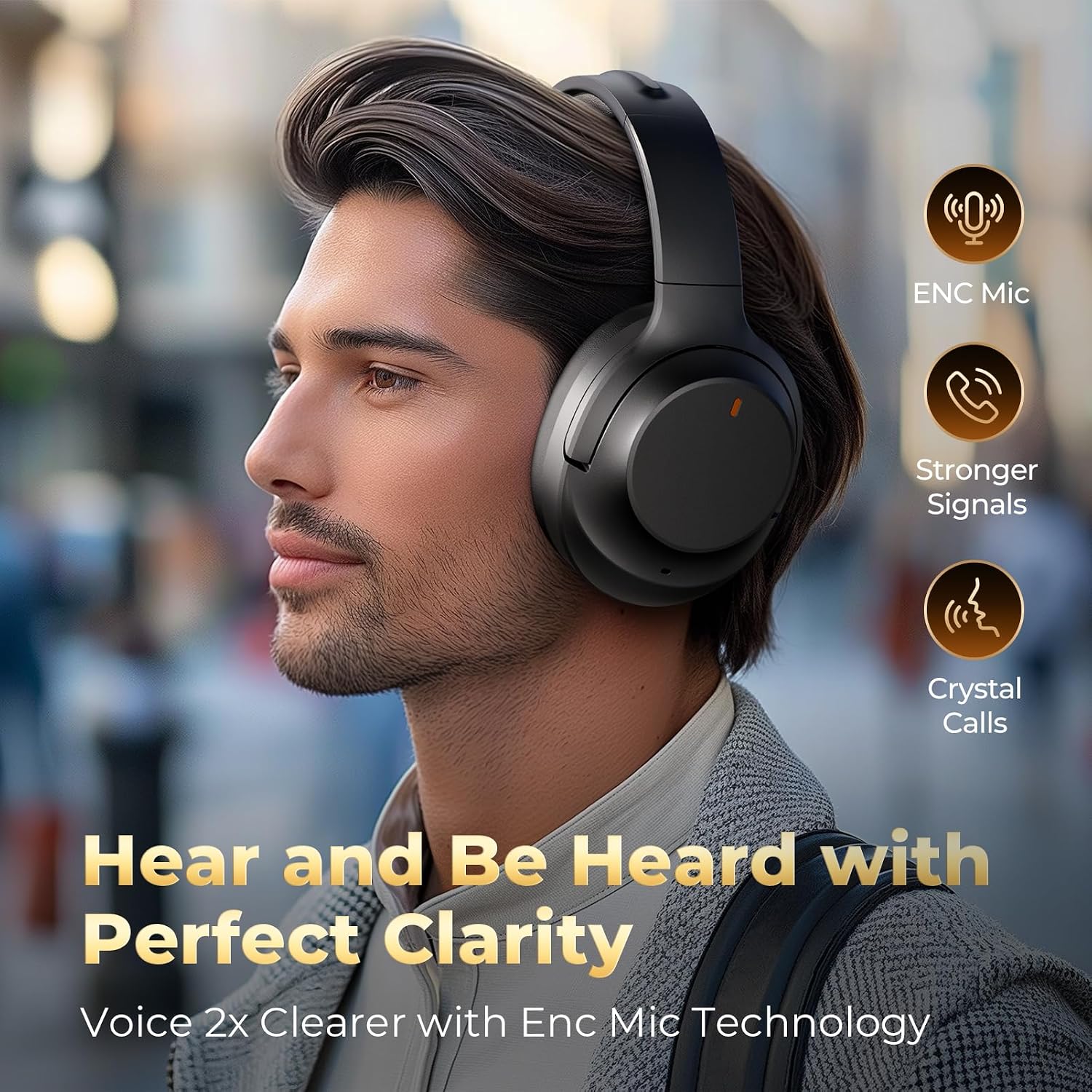 Thumbnail 4 de Active Noise Cancelling Headphones BT 5.4