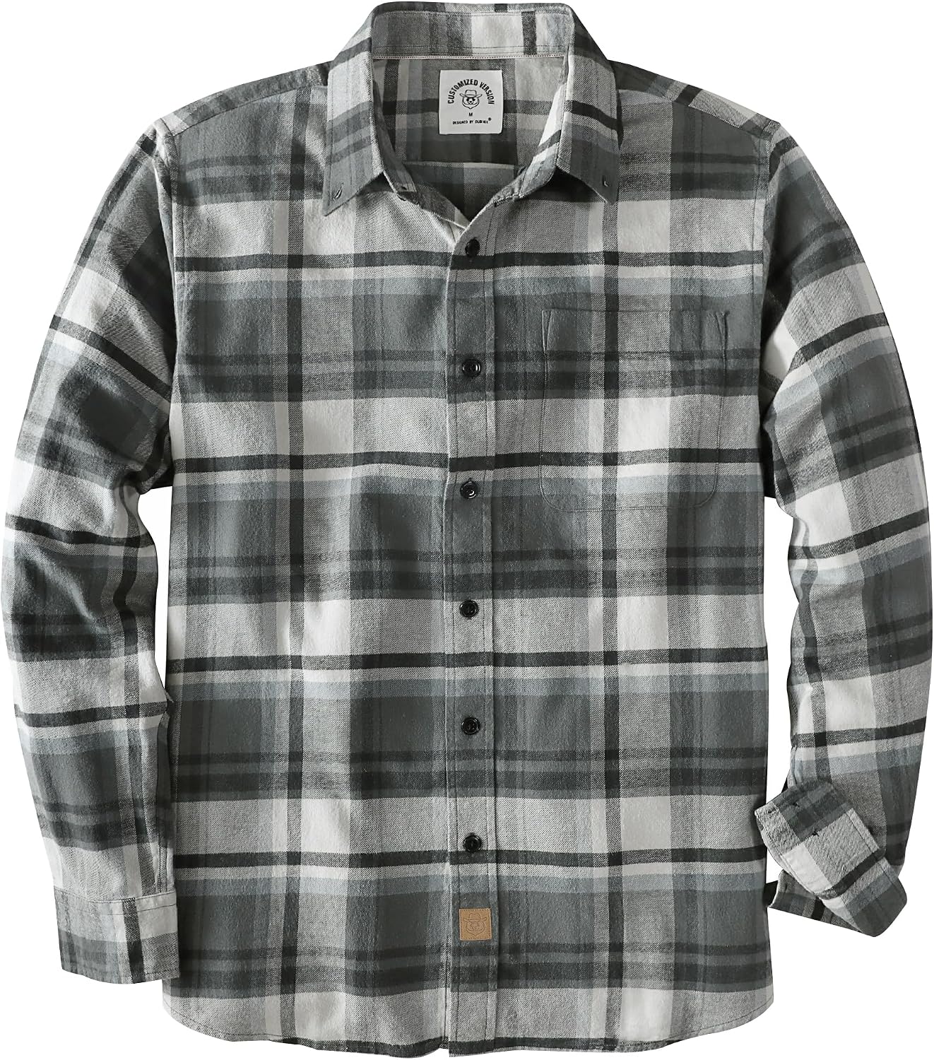 Detalle de Dubinik® Flanellhemd 6 oz Langarm