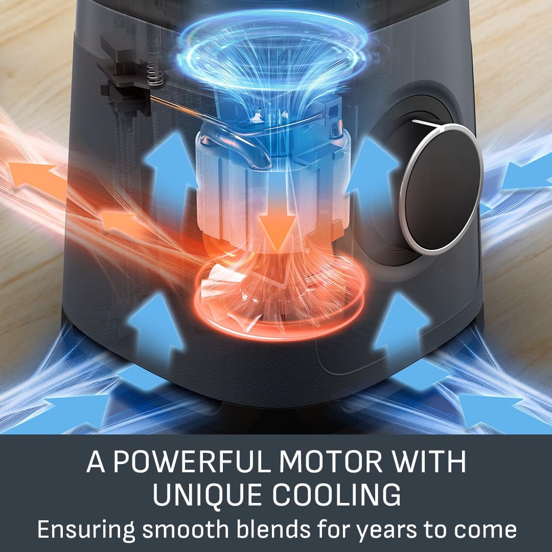 Thumbnail 4 de Tefal PerfectMix High-Speed Blender BL771BG0: 1200W, 2L Glass Jug with Powelix Blades