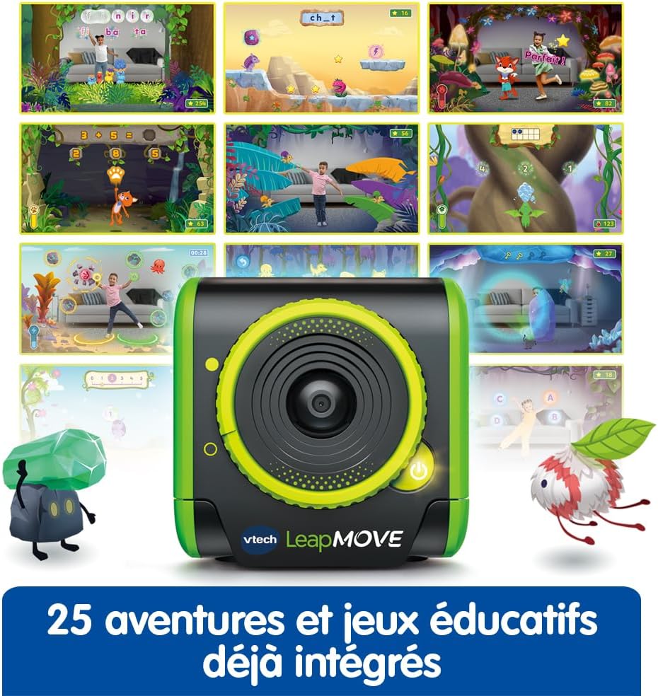 Thumbnail 5 de VTech LeapMOVE TV Educational Console, French Version, 2.1 MP CMOS Sensor