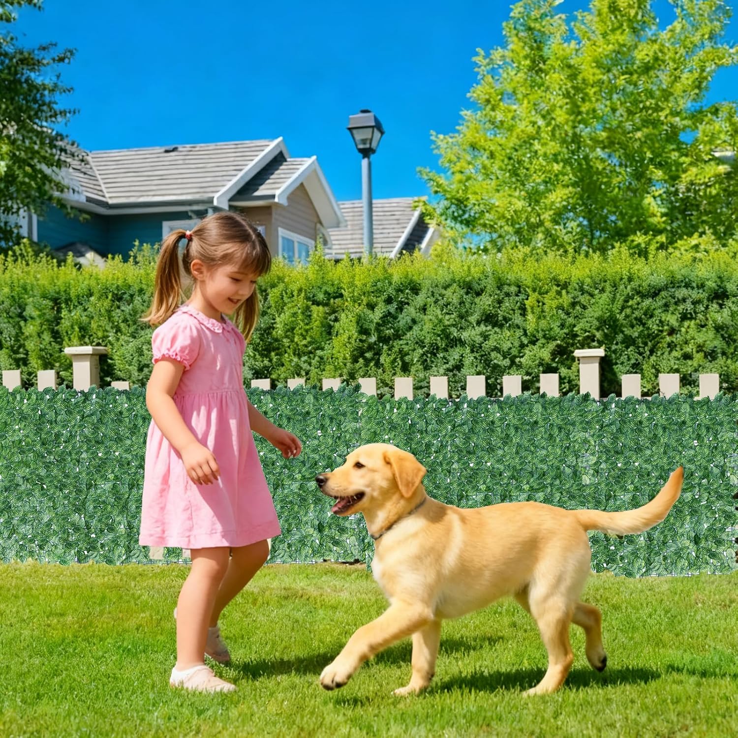 Thumbnail 1 de Artificial Ivy Fence Screening 3m x 1m