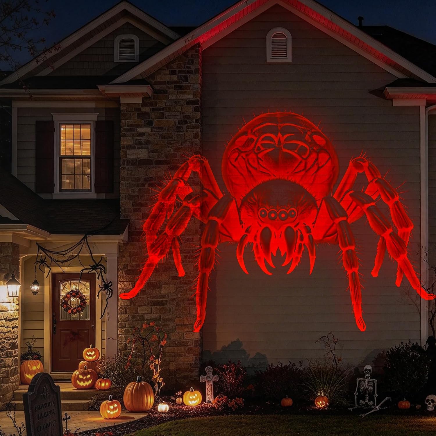 Thumbnail 4 de Nagudenfo 368 12-in-1 Outdoor Halloween Projector with 3D Motion