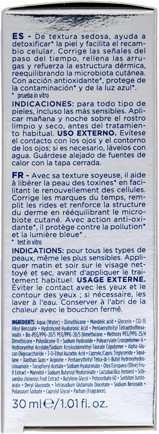 Detalle de Rilastil Multirepair H.A. Siero Detox Viso: detossinante, antiossidante e riparatore per tutti i tipi di pelle (30 ml)