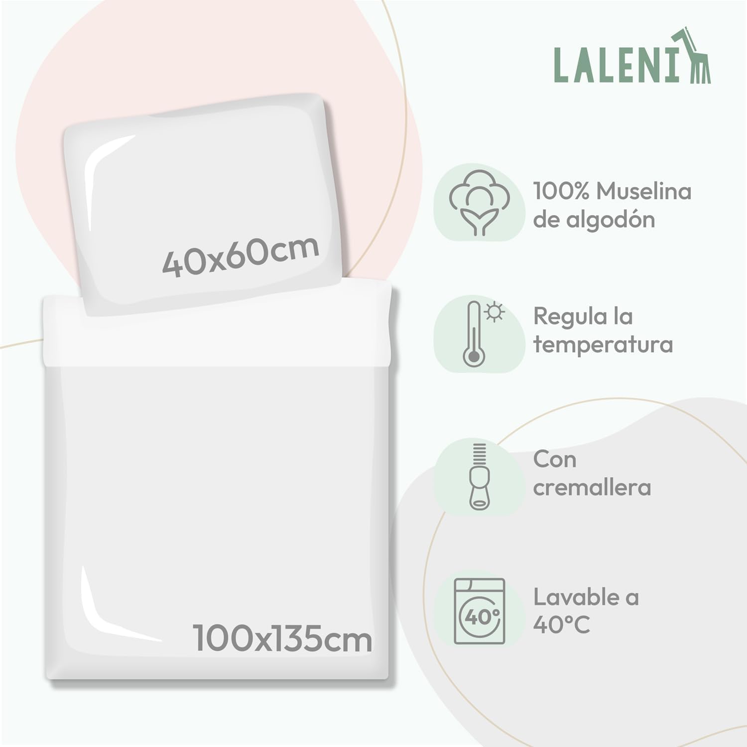 Thumbnail 1 de Laleni Ropa de cama infantil 100x135 cm