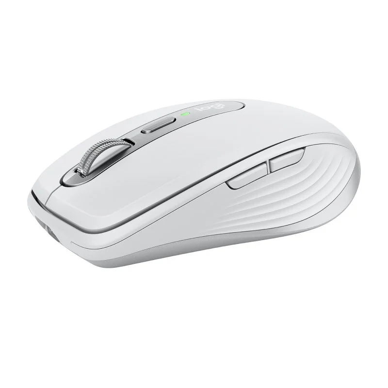 Detalle de Logitech MX Anywhere 3 para Mac – Ratón inalámbrico compacto, 4000 DPI, blanco