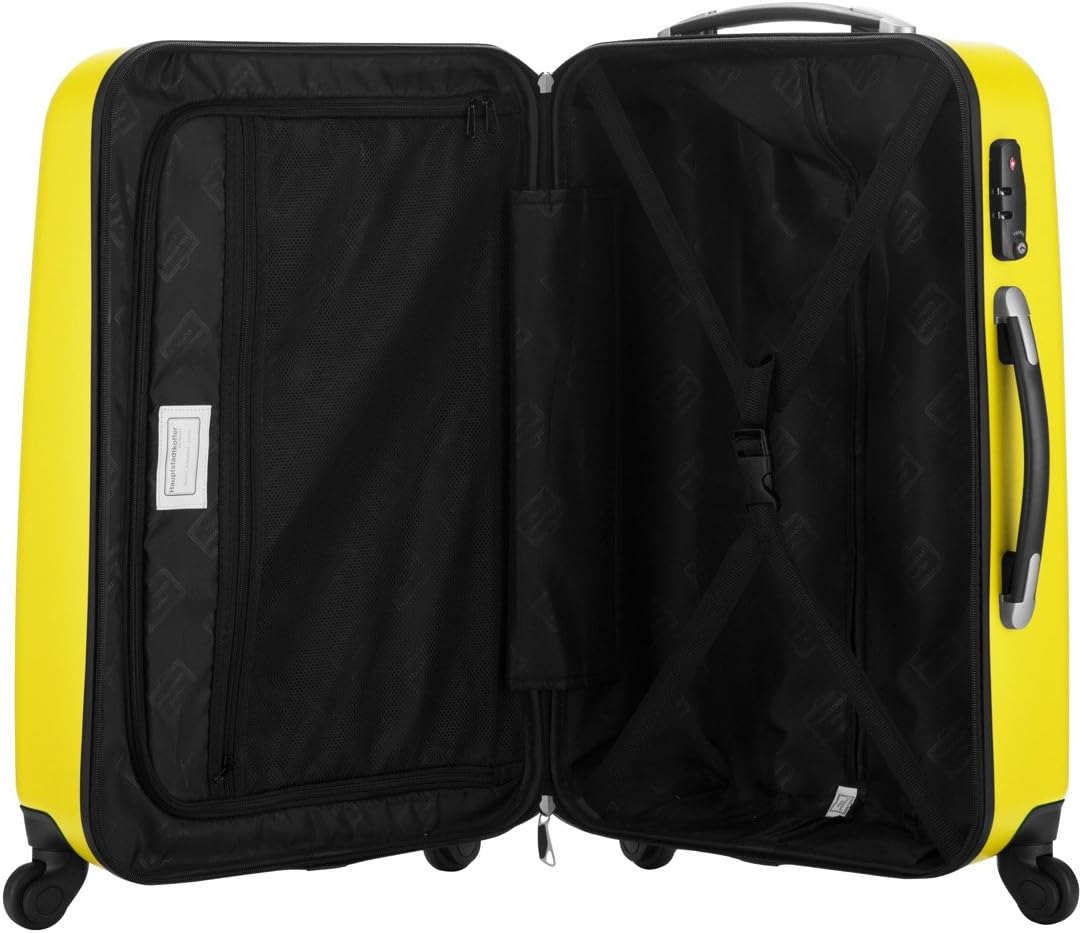 Detalle de HAUPTSTADTKOFFER® Wedding – Valise rigide 71 litres, jaune mat, TSA