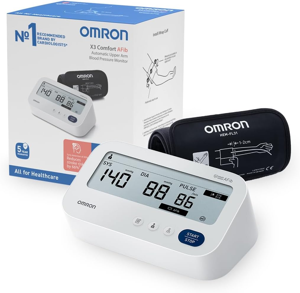 Detalle de OMRON X3 Comfort AFib Tensiomètre bras 22–42 cm