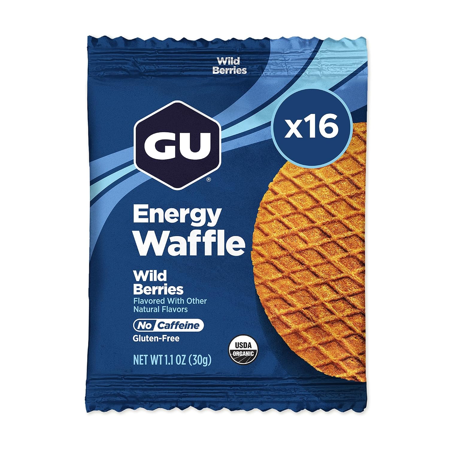 Thumbnail 6 de GU Energy Sports Nutrition Waffles, 16 Count